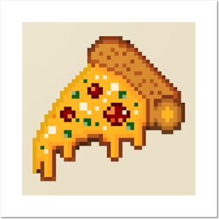 8Bit Pizza Posters and Art